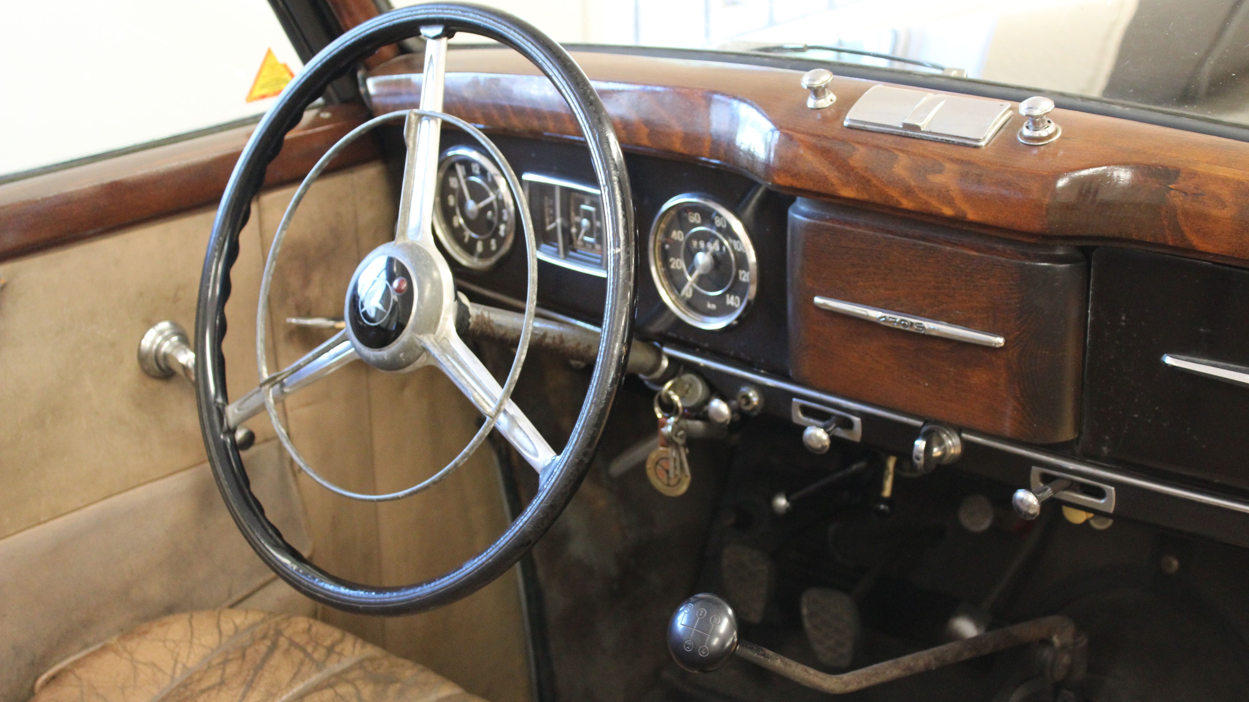 mercedes 170S Cabriolet instrumentbräda